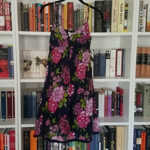 Derek Heart Strapless Cotton Floral Sundre…